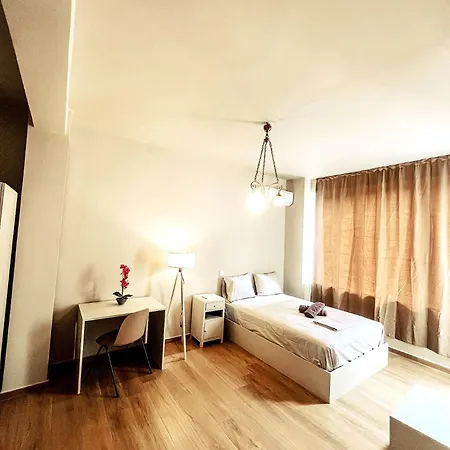 Minimalistic Studio With Acropolis View Shared Roof Top Athen Exterior foto