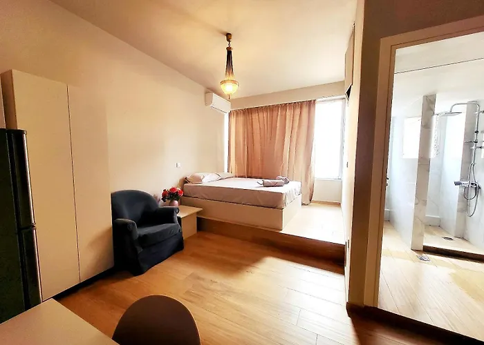 Minimalistic Studio With Acropolis View Shared Roof Top