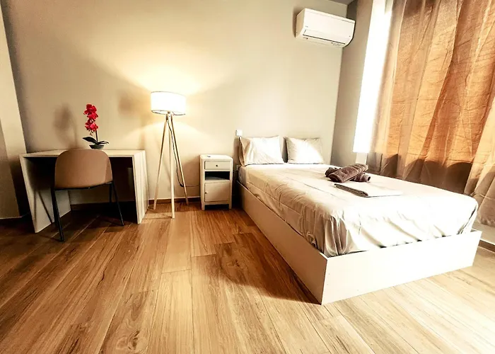 Minimalistic Studio With Acropolis View Shared Roof Top